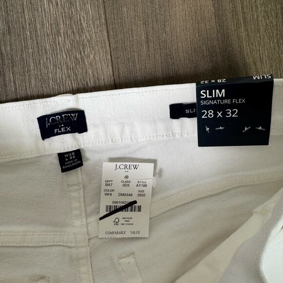 J Crew Slim Fit Signature Flex Denim Jeans US Men's 28x32 New - Picture 4 of 6